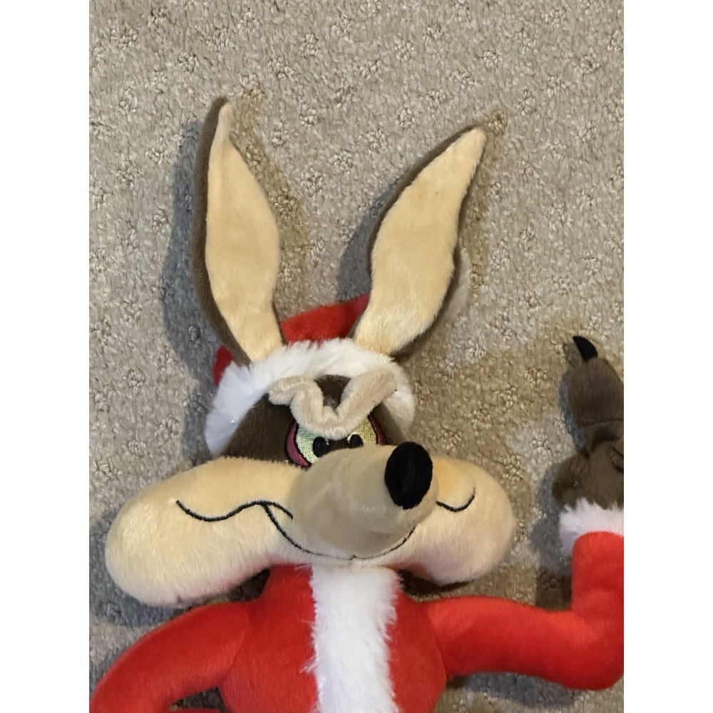 Vintage Wile E Coyote Christmas Plush - Picture 2 of 5